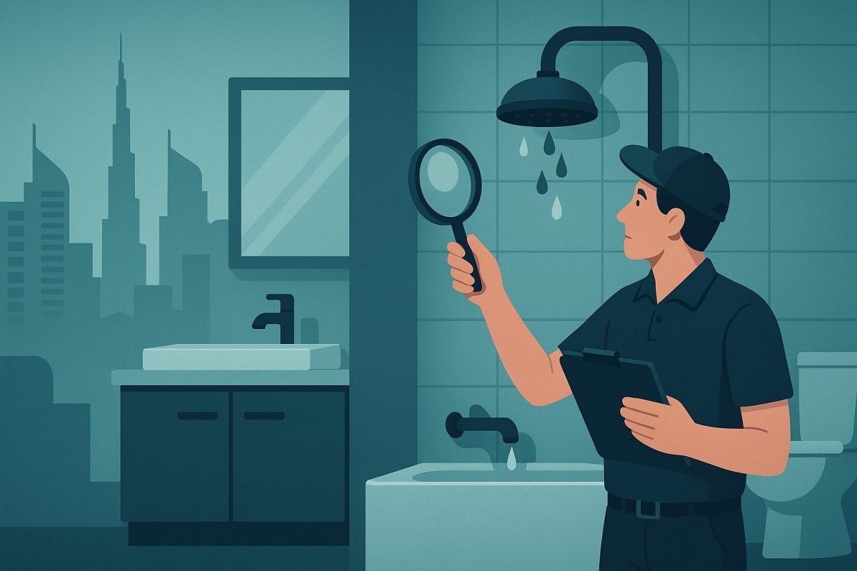 Bathroom leakage inspection Dubai: Complete Inspection Guide
