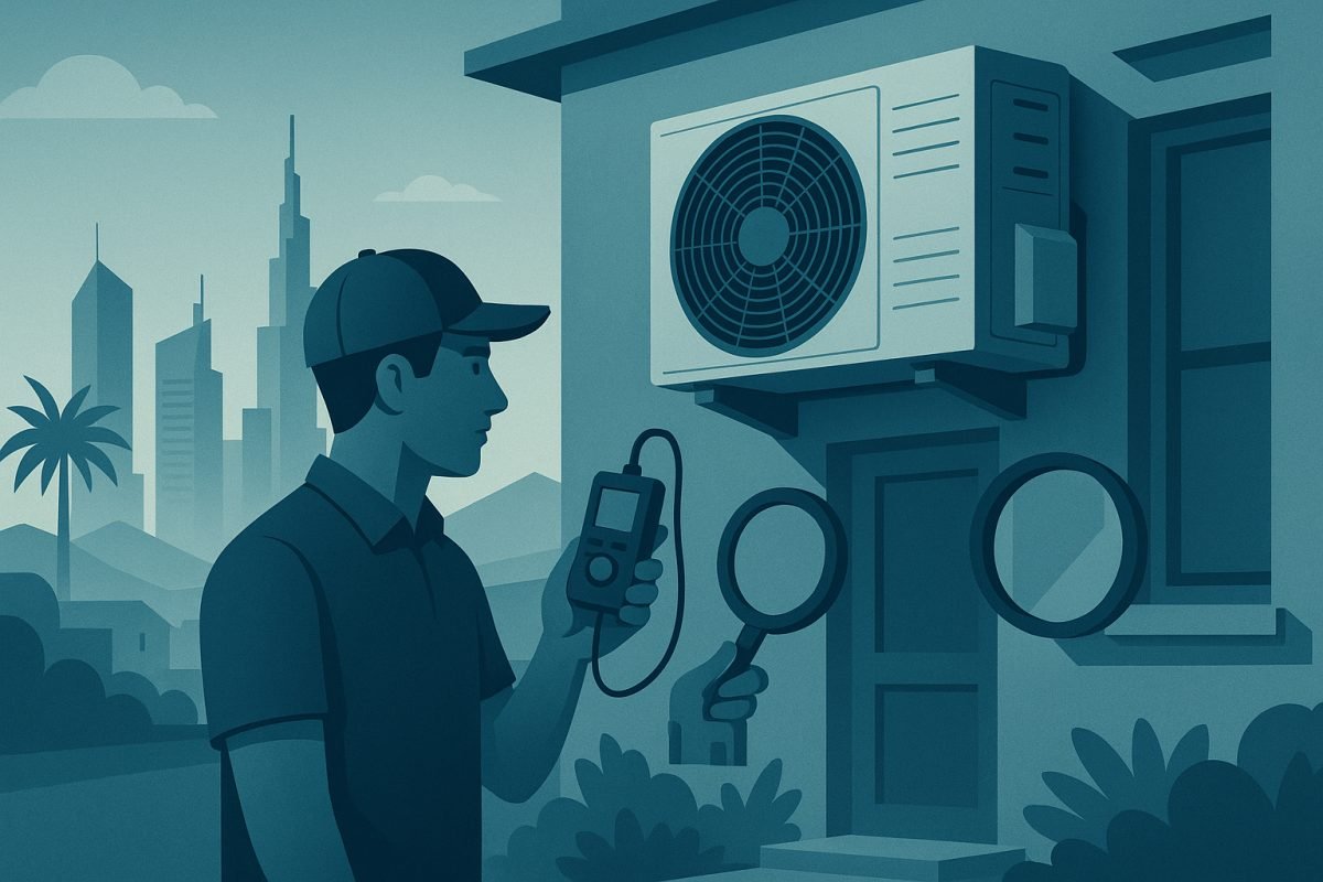AC cooling test Dubai: Complete Inspection Guide
