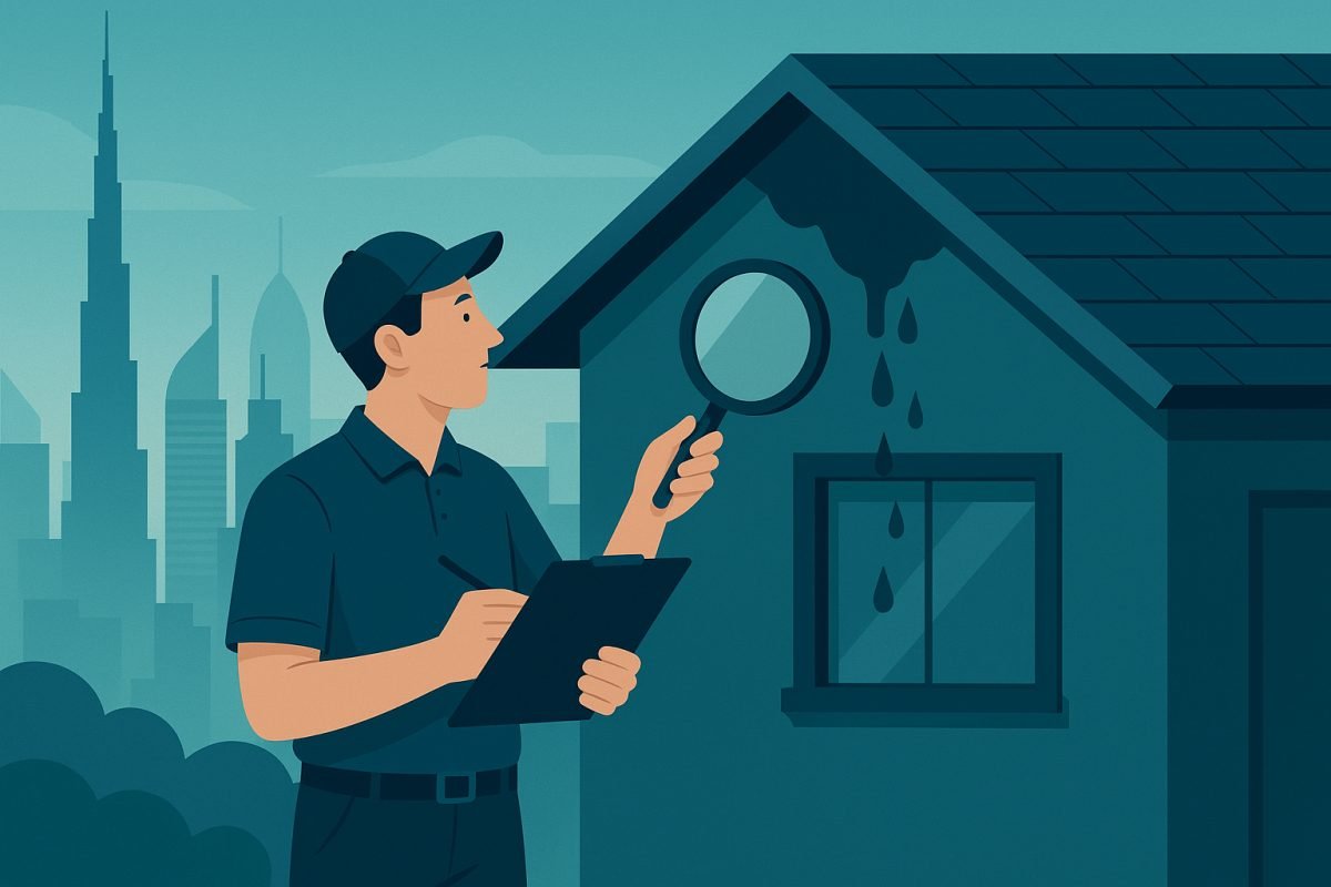 Roof leakage inspection Dubai: Complete Inspection Guide